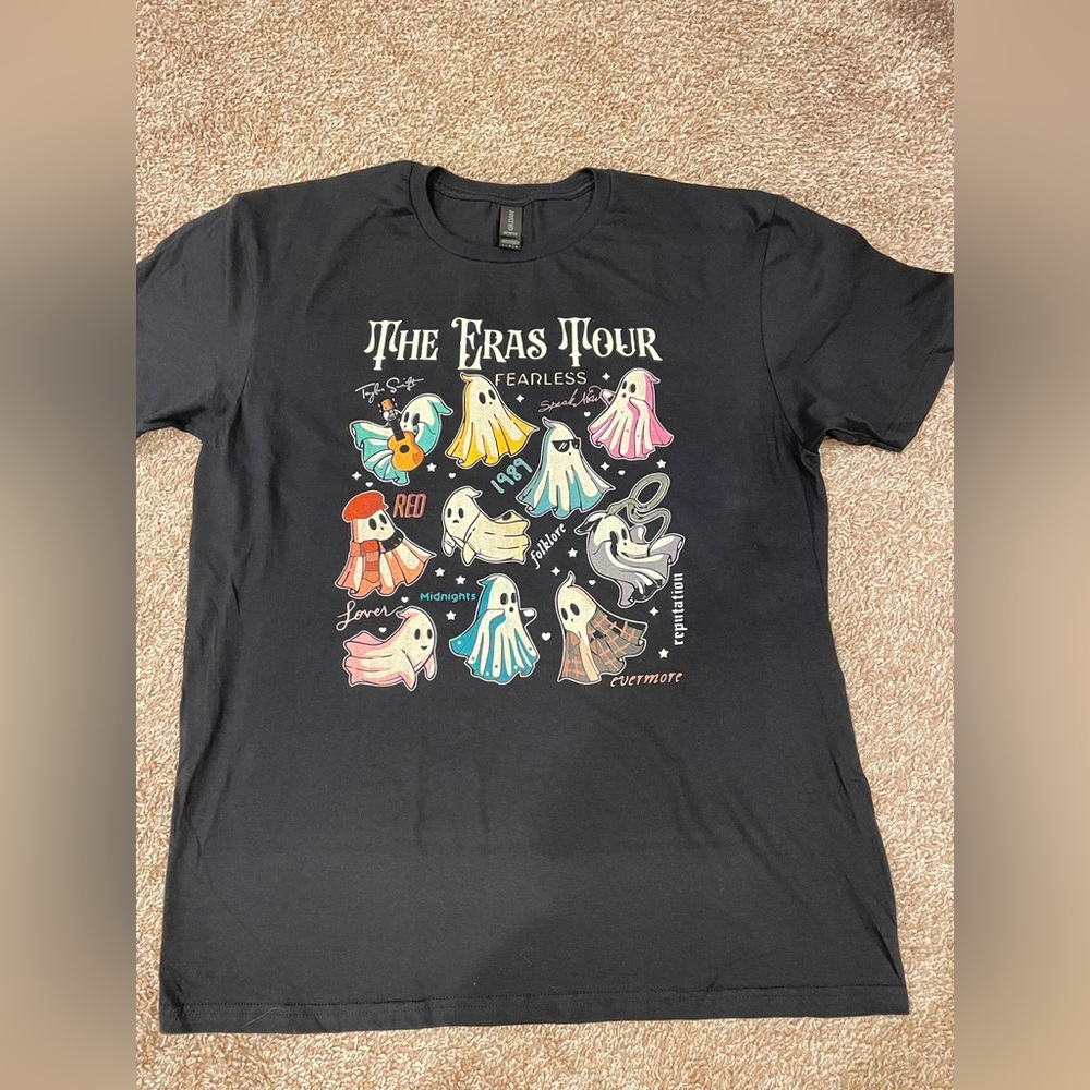 Taylor Swift the eras tour ghost tour custom t shirt size large